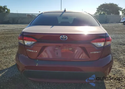 2022 Toyota Corolla Le из США, поврежденный, VIN JTDEAMDE0NJ051421